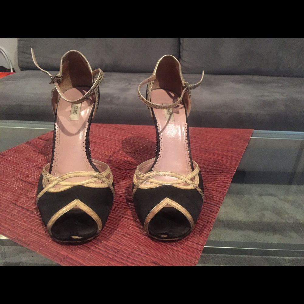 Prada Swarovski High Heels